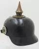 Bavarian Ersatz "Bing" black lacquered metal Pickelhaube Visuel 5